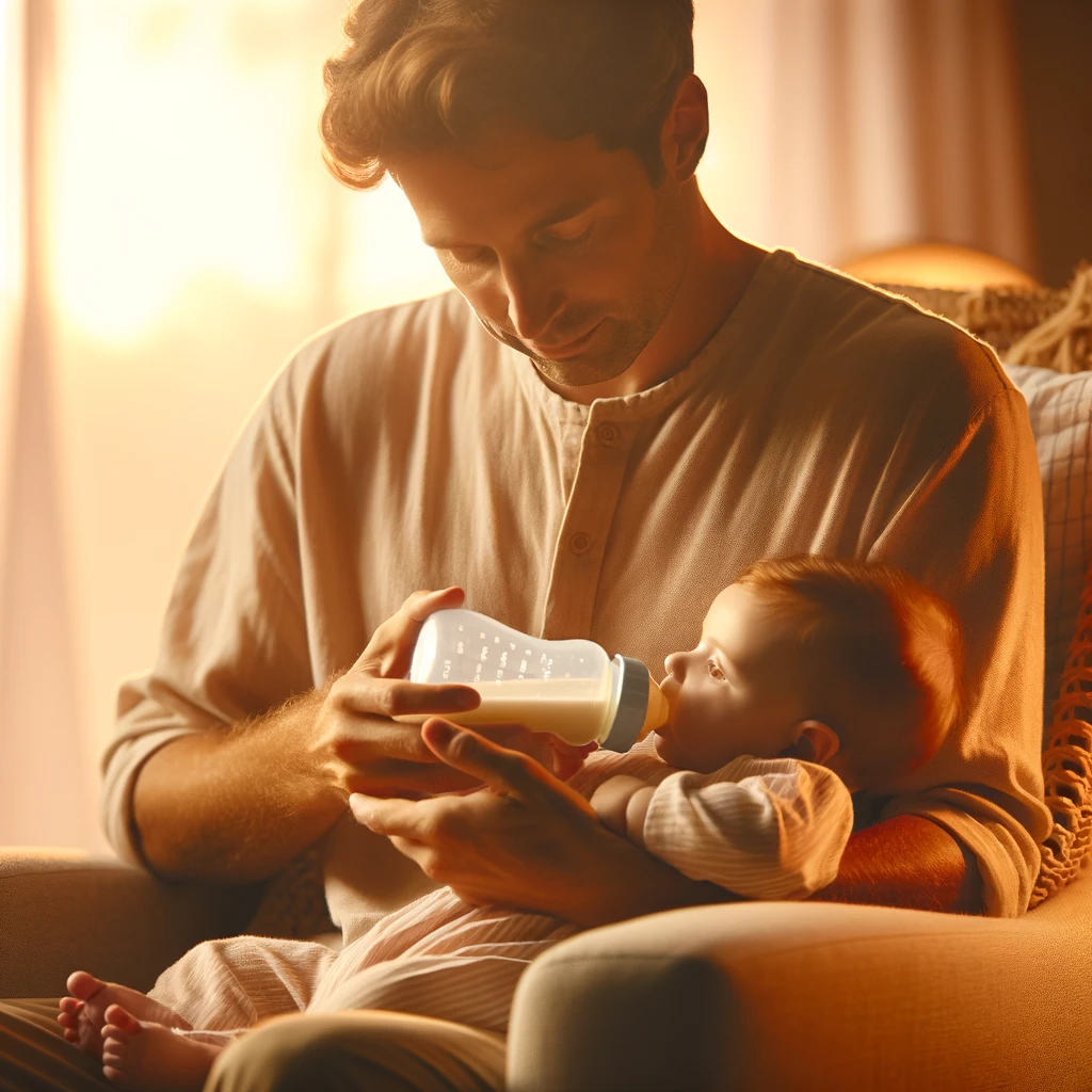 Comment faire accepter le biberon à un bébé allaité Espace Bébé